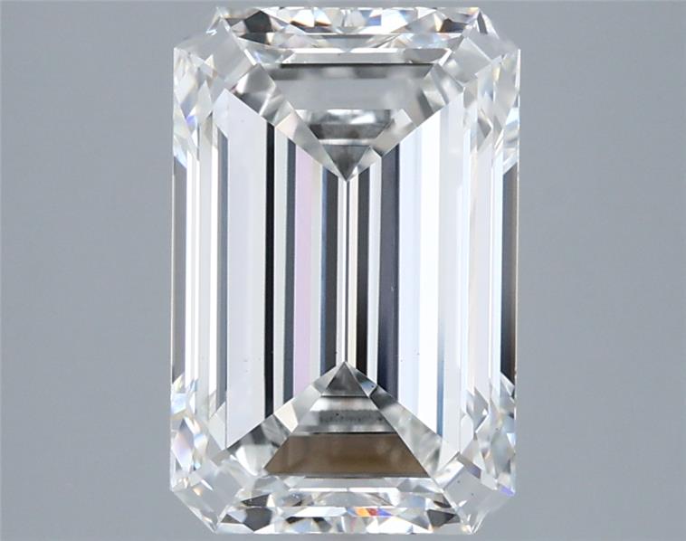 3.04 ct. emerald Lab Grown Diamond front image