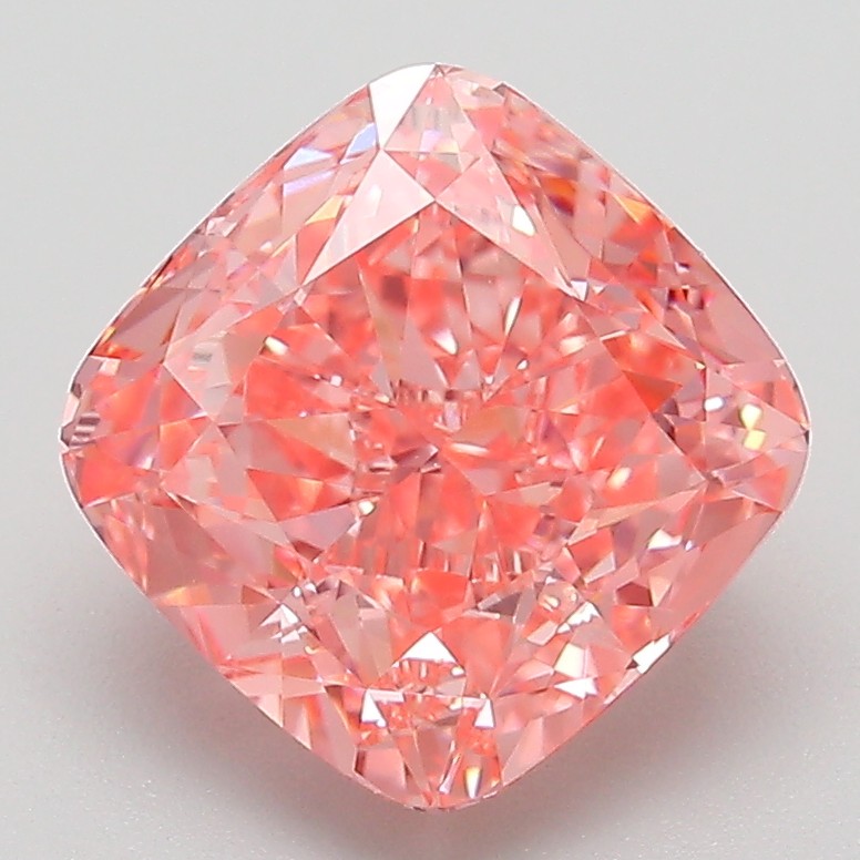 3.08 ct. cushion Lab Grown Diamond front image
