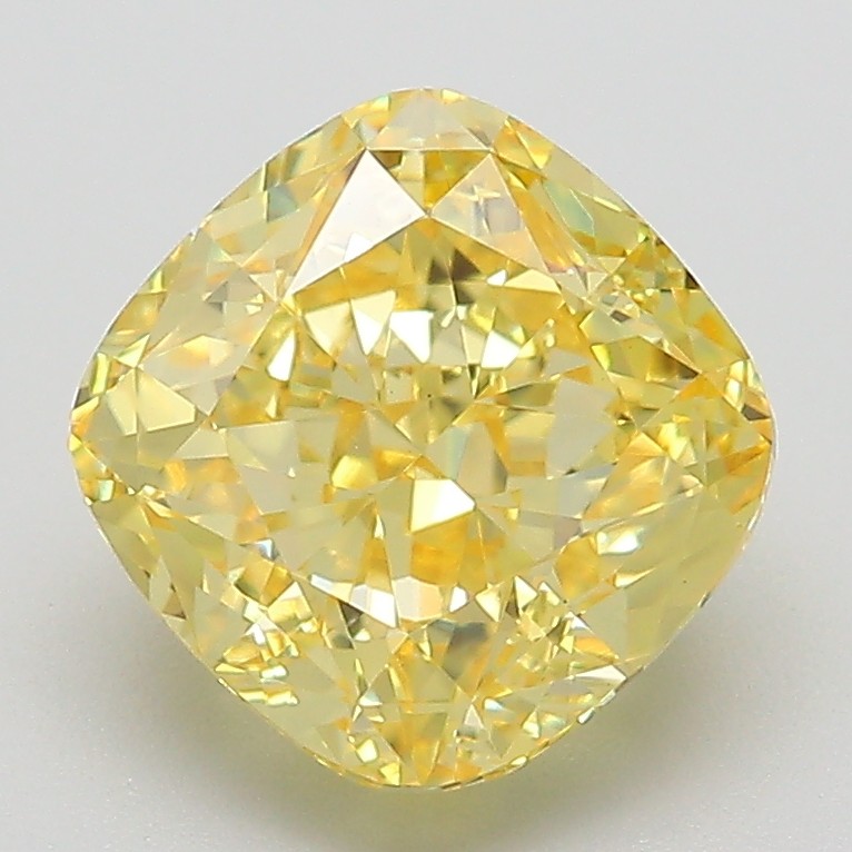 3.09 ct. cushion Lab Grown Diamond front image
