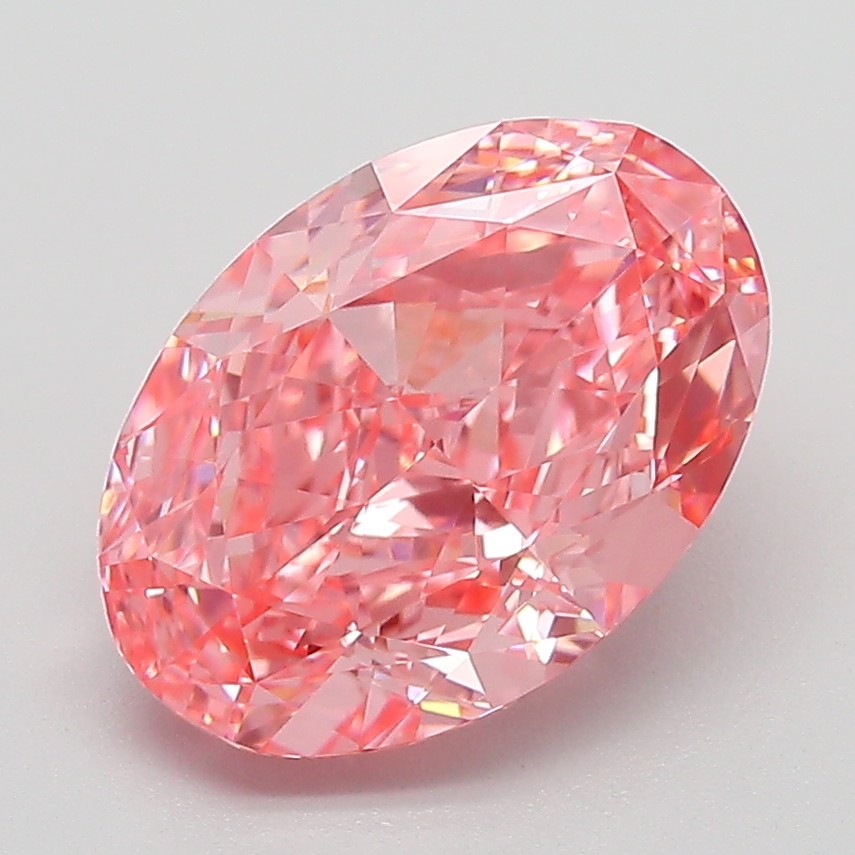 3.11 ct. oval Lab Grown Diamond front image