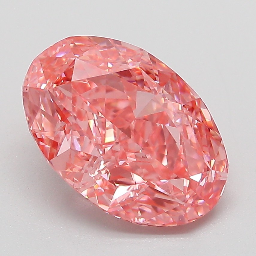 3.01 ct. oval Lab Grown Diamond front image