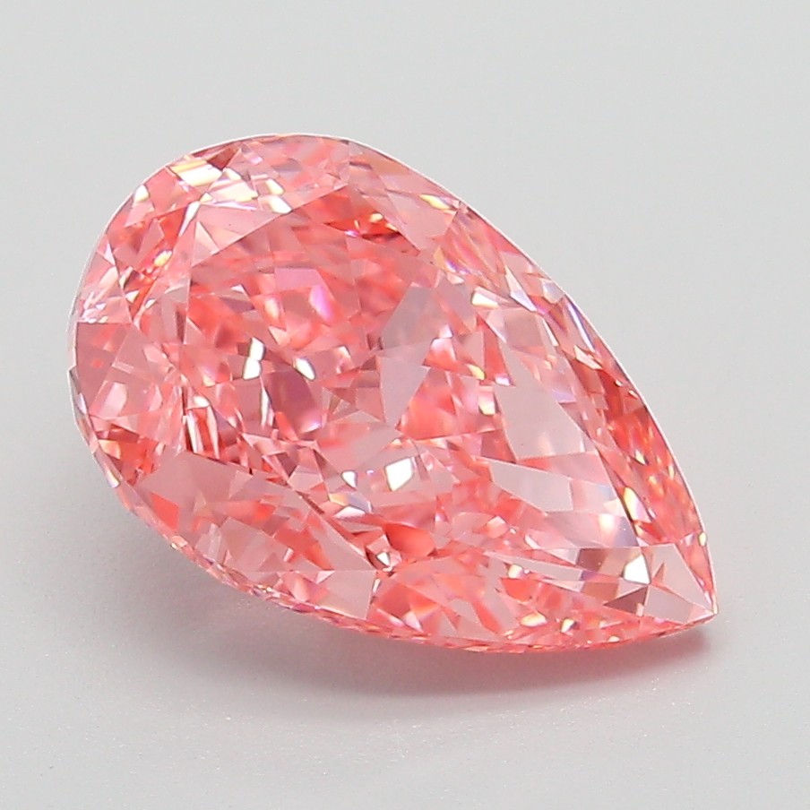 3.01 ct. pear Lab Grown Diamond front image