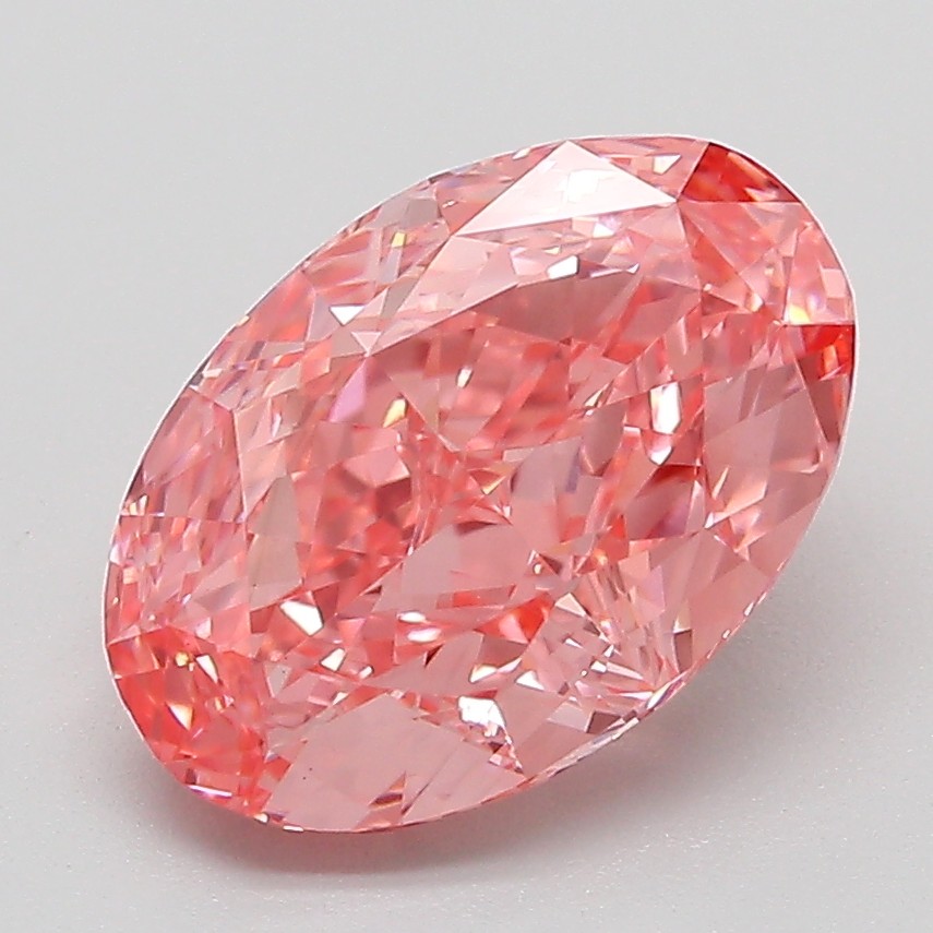 3.05 ct. oval Lab Grown Diamond front image