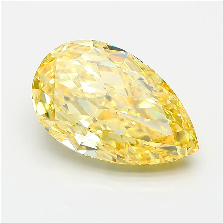 7.10 ct. pear Lab Grown Diamond front image