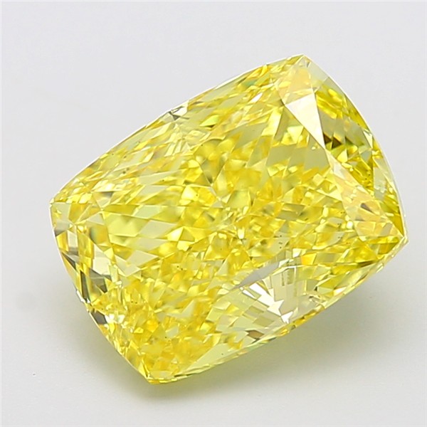 6.04 ct. cushion Lab Grown Diamond front image