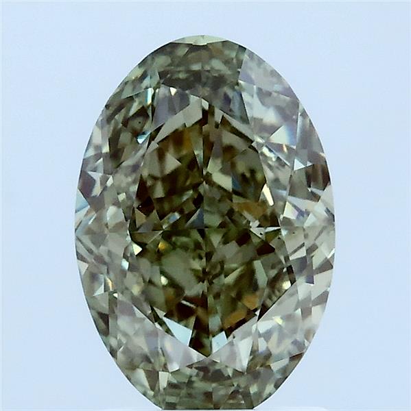 2.05 ct. oval Lab Grown Diamond front image
