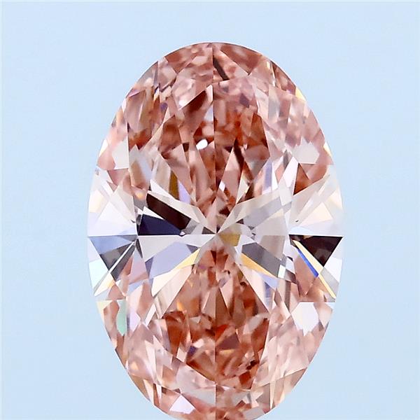 2.00 ct. oval Lab Grown Diamond front image