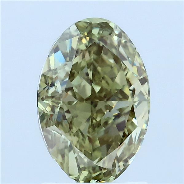 2.03 ct. oval Lab Grown Diamond front image