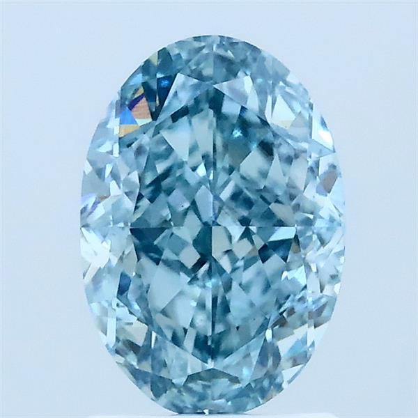 1.57 ct. oval Lab Grown Diamond front image