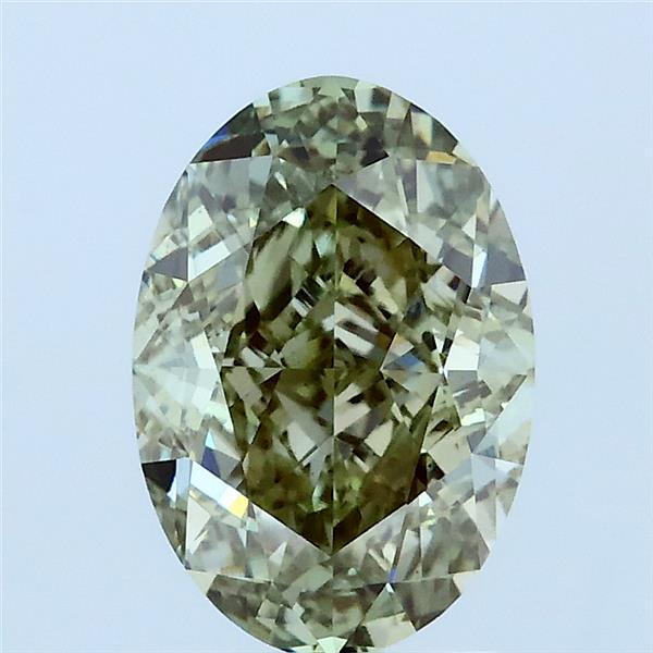 2.13 ct. oval Lab Grown Diamond front image