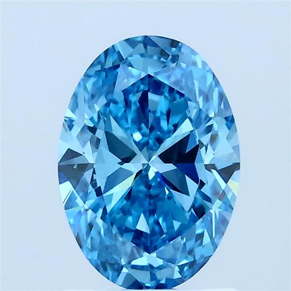 1.04 ct. oval Lab Grown Diamond front image
