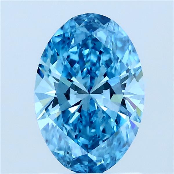 1.02 ct. oval Lab Grown Diamond front image