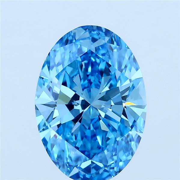 1.77 ct. oval Lab Grown Diamond front image