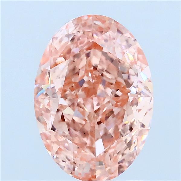 2.03 ct. oval Lab Grown Diamond front image