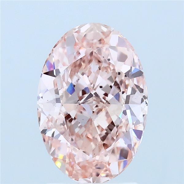 2.06 ct. oval Lab Grown Diamond front image