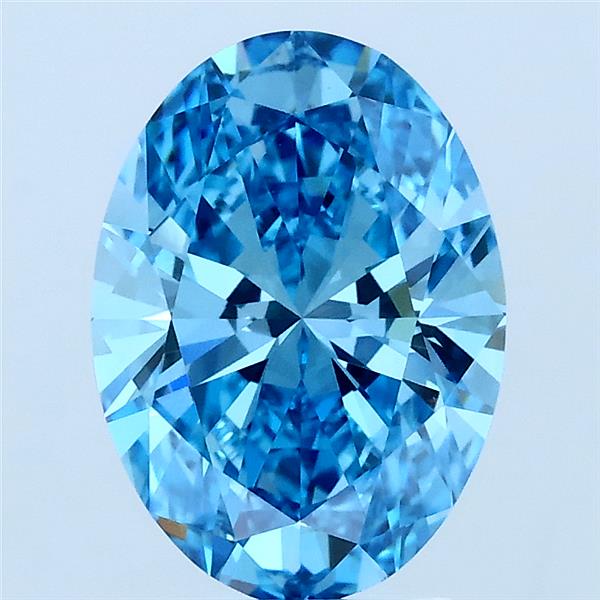 2.05 ct. oval Lab Grown Diamond front image