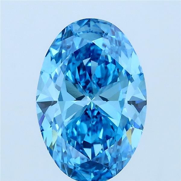 1.97 ct. oval Lab Grown Diamond front image