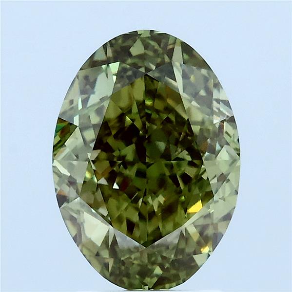 2.53 ct. oval Lab Grown Diamond front image