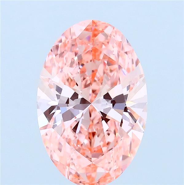 2.01 ct. oval Lab Grown Diamond front image