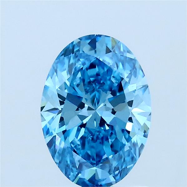 1.00 ct. oval Lab Grown Diamond front image