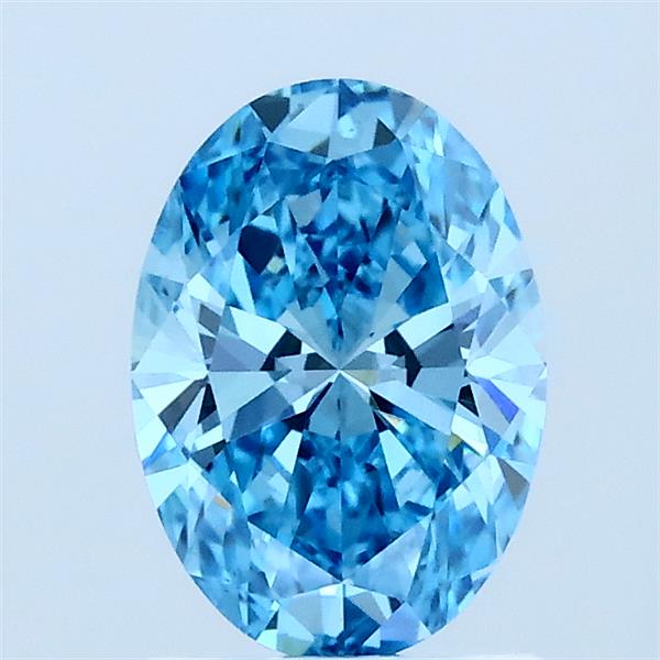 1.02 ct. oval Lab Grown Diamond front image