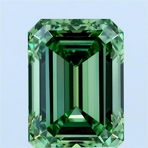 2.01 ct. emerald Lab Grown Diamond front image