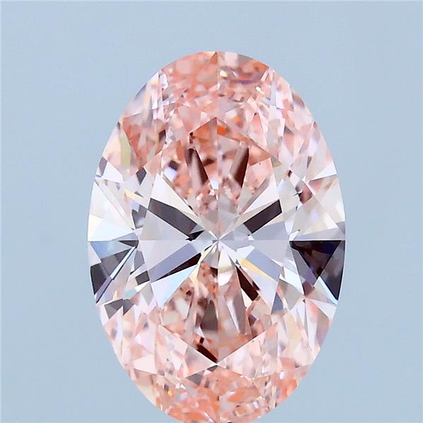 2.08 ct. oval Lab Grown Diamond front image