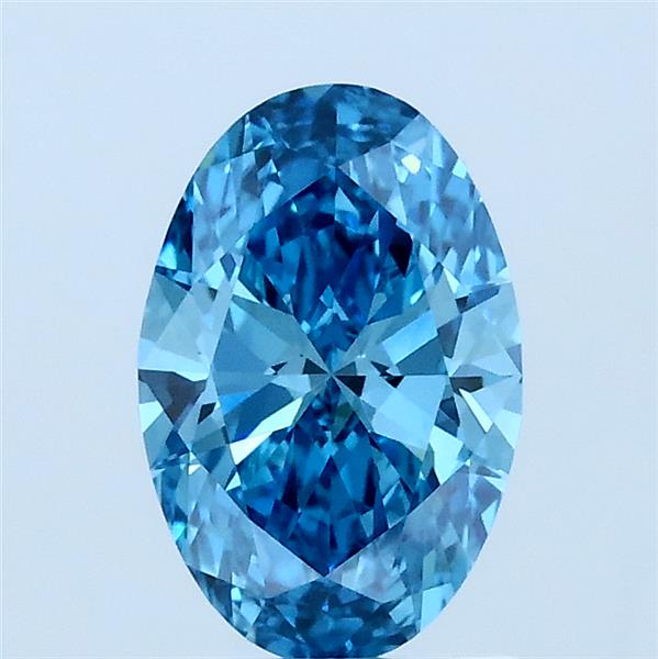 1.00 ct. oval Lab Grown Diamond front image