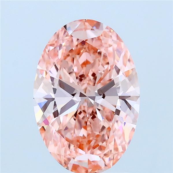 2.02 ct. oval Lab Grown Diamond front image