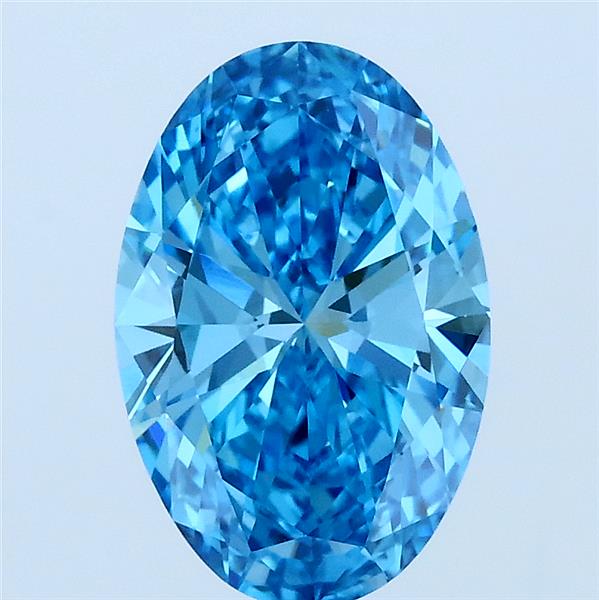 2.00 ct. oval Lab Grown Diamond front image
