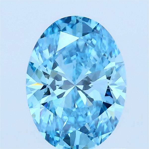 1.01 ct. oval Lab Grown Diamond front image
