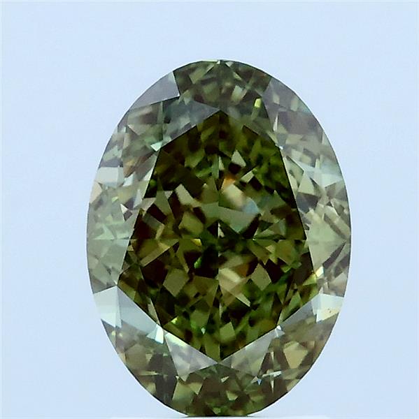 2.09 ct. oval Lab Grown Diamond front image