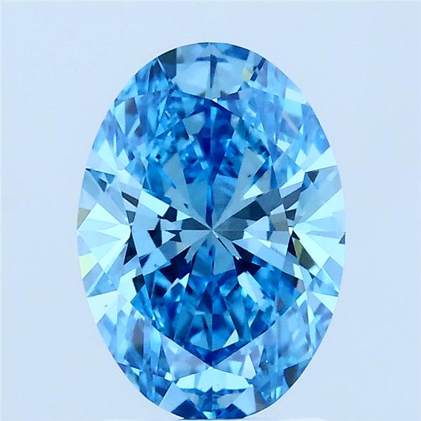 1.52 ct. oval Lab Grown Diamond front image