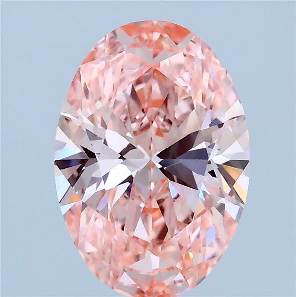 1.73 ct. oval Lab Grown Diamond front image
