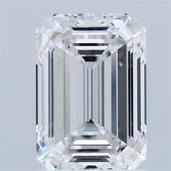 1.58 ct. emerald Lab Grown Diamond front image