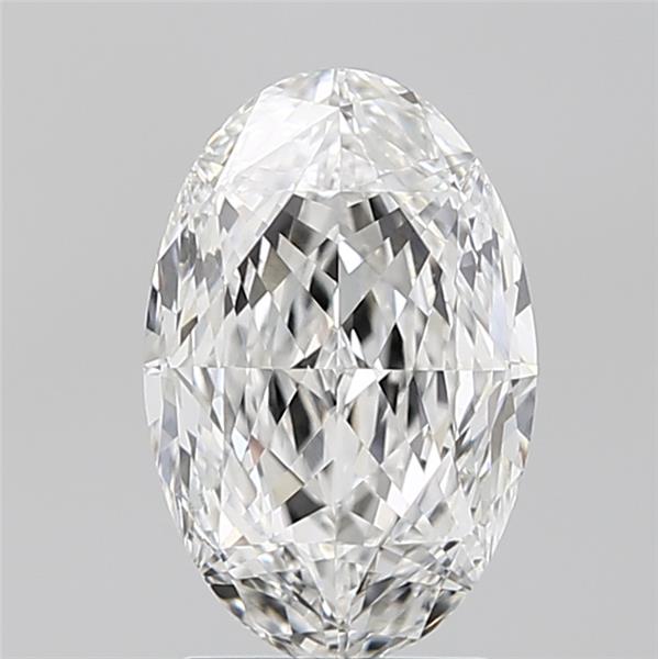 2.09 ct. oval Lab Grown Diamond front image