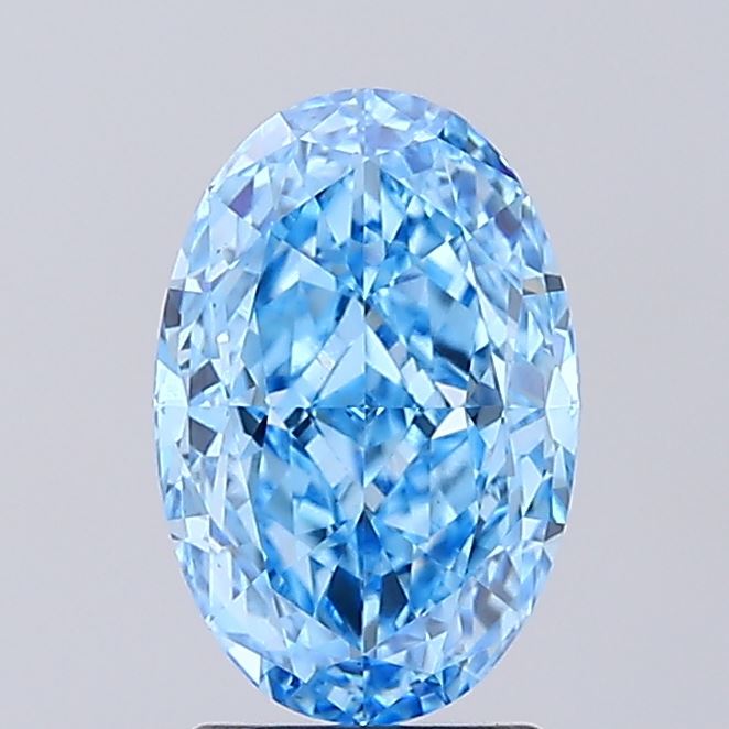 2.33 ct. oval Lab Grown Diamond front image
