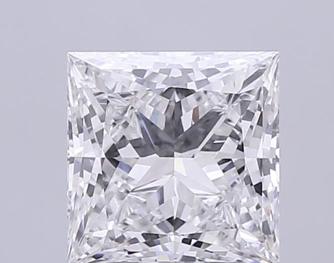4.05 ct. princess Lab Grown Diamond front image