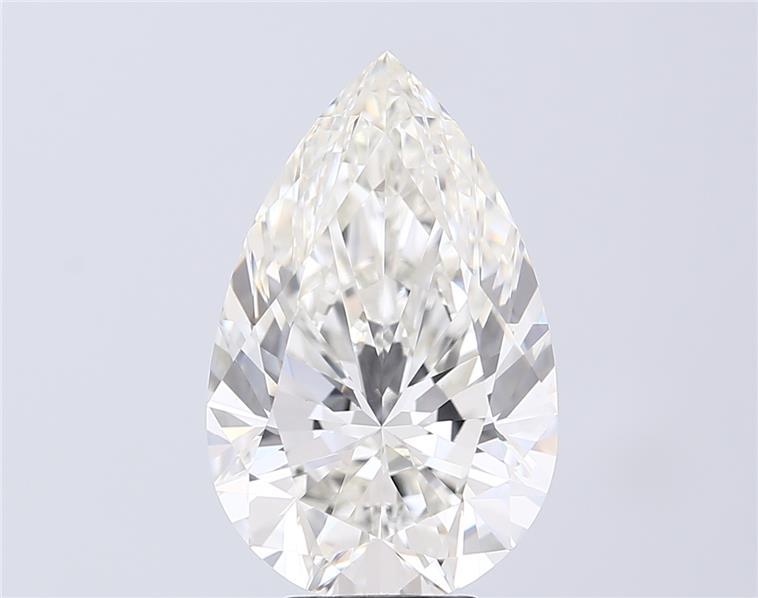7.05 ct. pear Lab Grown Diamond front image