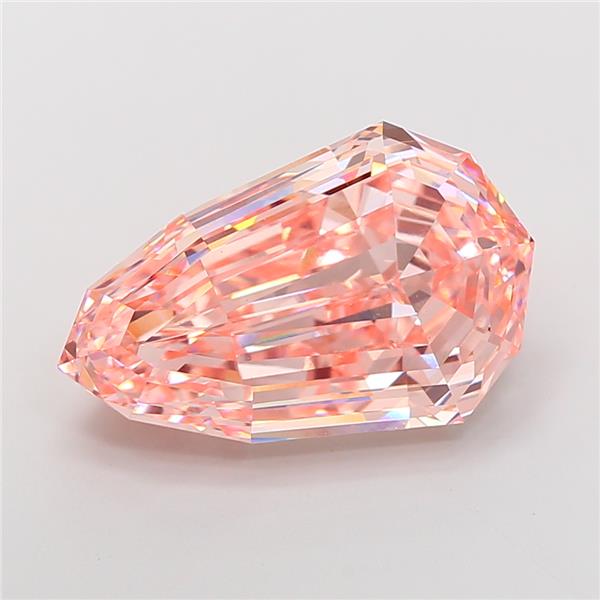 12.51 ct. pear Lab Grown Diamond front image