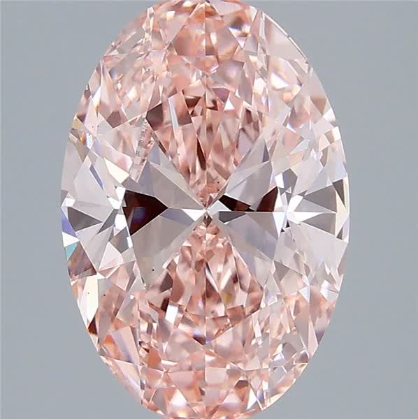 2.98 ct. oval Lab Grown Diamond front image