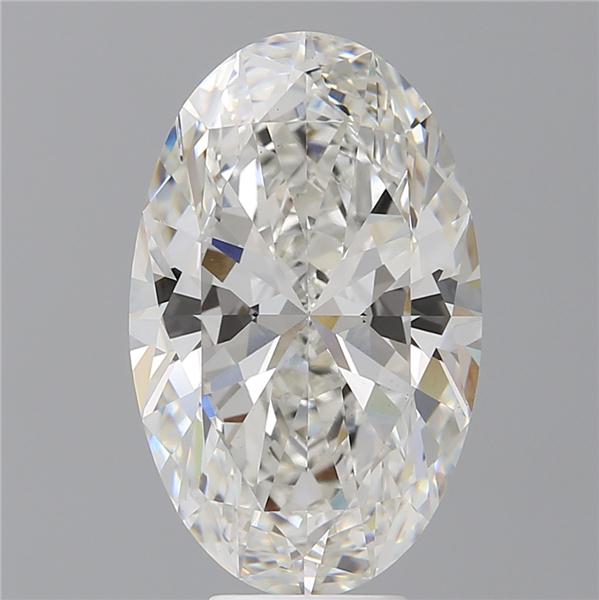 7.60 ct. oval Lab Grown Diamond front image