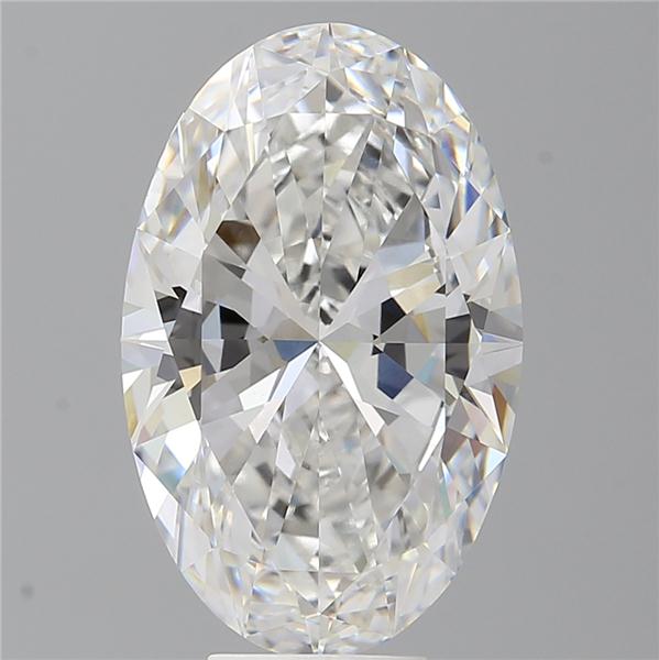 7.60 ct. oval Lab Grown Diamond front image