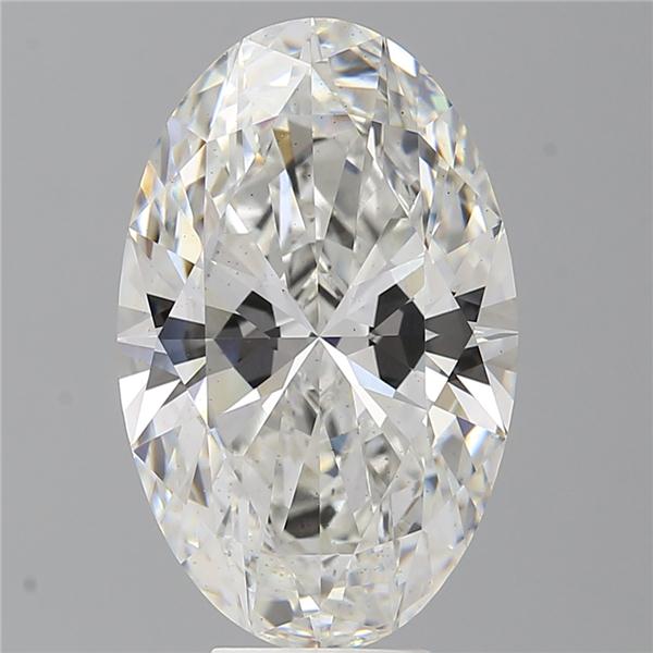 7.59 ct. oval Lab Grown Diamond front image