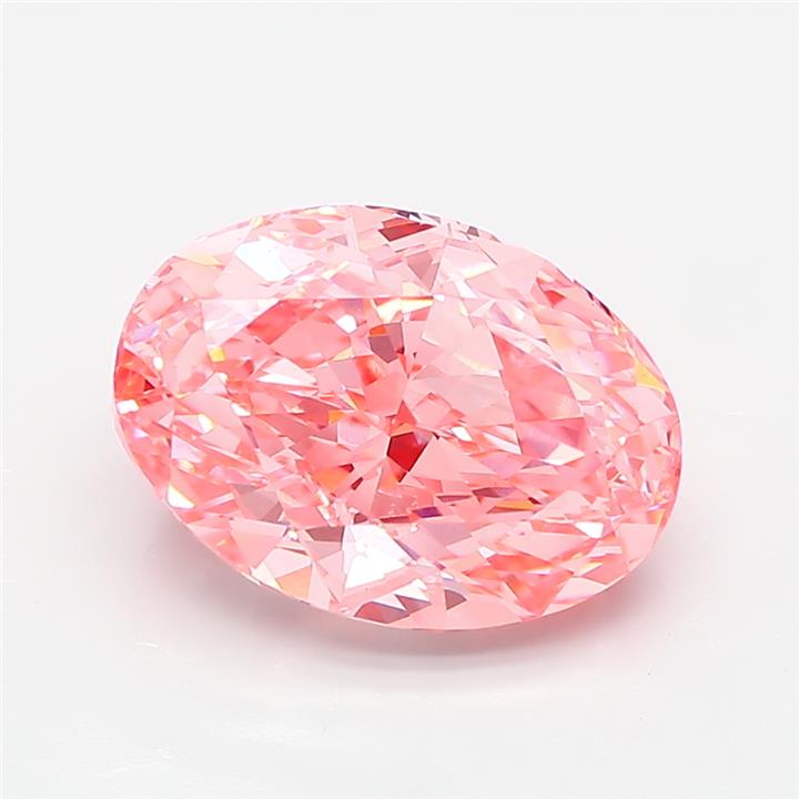 4.08 ct. oval Lab Grown Diamond front image
