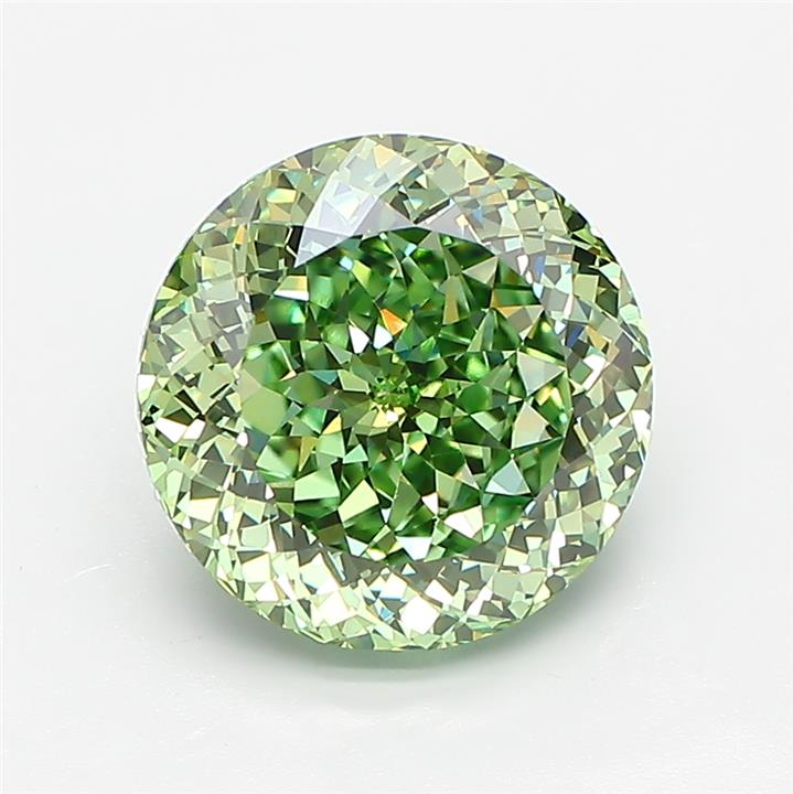 4.06 ct. round Lab Grown Diamond front image