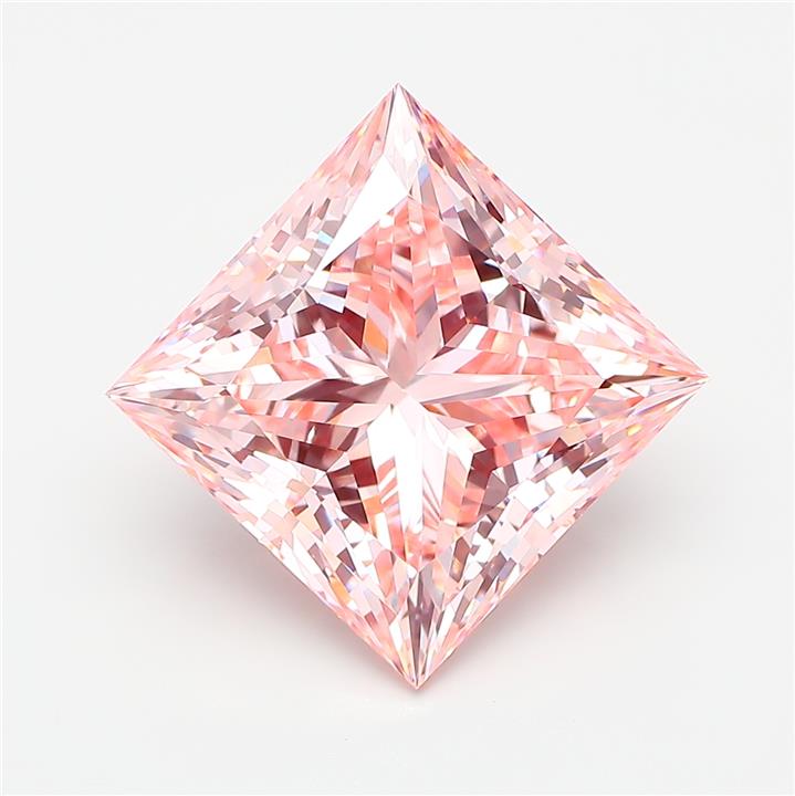 8.09 ct. princess Lab Grown Diamond front image