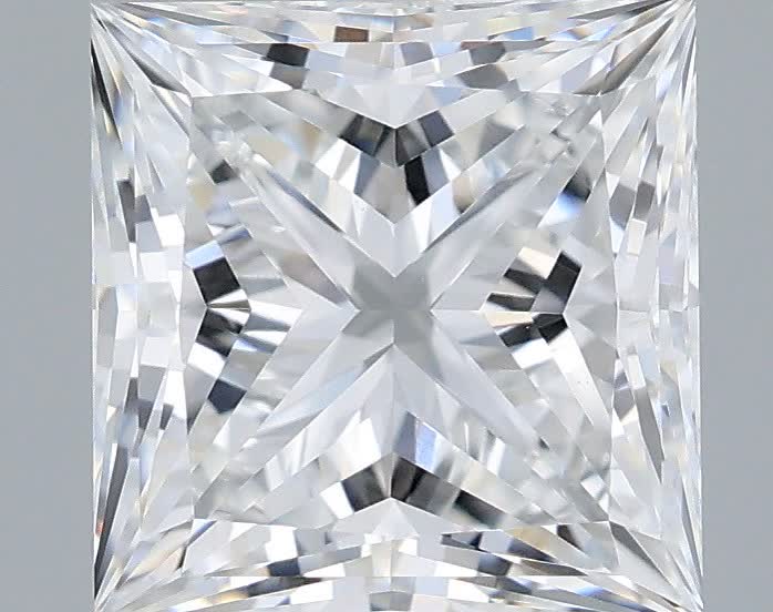 2.05 ct. princess Lab Grown Diamond front image