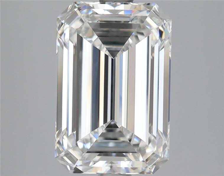4.08 ct. emerald Lab Grown Diamond front image