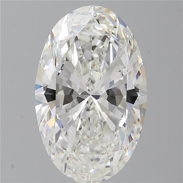 9.58 ct. oval Lab Grown Diamond front image